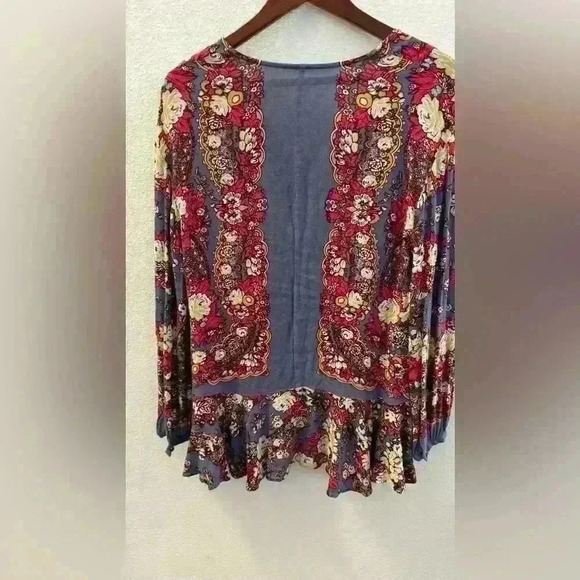 Oversized Free people blouse size small - Picture 2 of 3